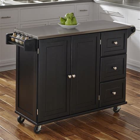 love storage cabinet kitchen island with stainless steel top|stainless steel kitchen island cart.